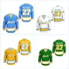 Nik1 Personnalisé Gilles Meloche Golden Seals Hockey Jersey Hommes Femmes Jeunesse Cousu Toutes Tailles Couleurs Numéro et Nom