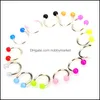 Other Body Jewelry 50Pcs Fake Nose Ring Lip C Clip Piercing Burun Rings Hoop For Women Neuspiercing Drop Delivery 2021 Cblsj