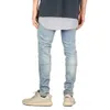 2022 Mens Distressed Skinny Jeans Fashion Designer Hommes Jeans Slim-fit Stretch Casual Denim Hip Hop Pantalon pour Homme