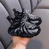 2022 Nieuwe Designer Infant Little Kids First Walkers Sneakers Baby Outdoor Fashion Running Shoes Scotts Obsidian Chicago Gefokte meerkleurige Tie-Dye Child Boy Girl