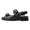 Sandały marka projektant Comemore HookLoop Slingback platforma buty dla taty kobiety lato plaża pasek z klamrą miękki masywny obcas buty sportowe kobieta płaskie 2022