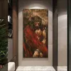 Jesus Christ Religion Canvas Painting Posters and Prints Wall Art Pictures for Living Room Corridor Bedroom Home Decor Cuadros