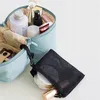 Bag de maquiagem de UOSC Mulheres Bolsas Men Men Grande Caso de Organizador de Bolsa Cosmética de Nylon Travel grande necessidade de lavagem 210305