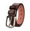 Intera Cinture Cintura da uomo Cinture di moda da uomo in pelle nera da donna d'affari grande fibbia in oro da donna classica casual ceinture NO Box219r