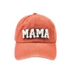 Mama casquette de baseball femme parent-enfant mini alphabet casquette de baseball pour enfants fête des mères