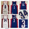 Лучшие сшитые 2004 г. All Tracy Star 1 McGrady Vince 15 Carter Mit Jerseys