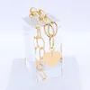 Colliers pendants mode Big Heart Love Chain Collier Collier Collier en forme de punk en forme