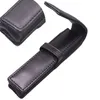 School Supplies Good Quality M Pens case gift pen bag Black leather Famous M pouchs