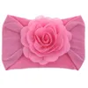 Flickor Hår Tillbehör Baby Headbands Kids Bands Spädbarn Bågar Nyfödd Tillbehör Soft Nylon Headwear