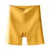 Flarixa Pantaloncini senza cuciture da donna Pantaloni di sicurezza a vita alta di grandi dimensioni Boxer in seta di ghiaccio Gonna antiattrito W220418