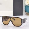 Wino mody czerwone okulary przeciwsłoneczne Kobieta projektant Gogle Amber Tortoiseshell octan unisex Sapphire Blue Frame Słońce okulary premium pola2281248