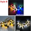 Strings 1.65M 10leds Moon Star String Lights Garland Ramadan Decoraties Eid Mubarak Decoratief voor thuiskamer LED Gordijn Decorled stringsle