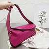 Borse a tracolla semplici Borsa tote artistica Borse vintage Borse patchwork Pratica borsa nera Astucci per cosmetici Dlive Portafogli fucsia