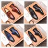 A3 Designer Men's Suede Leather Shoes Non-Slip Casual Shoess Luxury Dress Shoe Comfort Fashion Spring Retro Classic Everyday All-Match Size 38-45