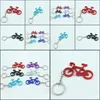 Bike Bottle Opener Bicycle Keychain Keyring Wine Beer Openers Kitchen Tools Random Color Drop Delivery 2021 Kitchen Dining Bar Home Garde