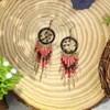 Apanhador de sonho moderno Boho Brincos de verão étnicos boêmios feitos de miçangas artesanais Longo Brinco pendurado para mulheres jóias de moda