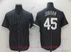 Film College Baseball porte des maillots cousus #45 claque tous les numéros cousus nom à l'extérieur respirant Sport vente de haute qualité homme