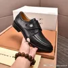 A4 10 style design chaussures habillées mode hommes noir en cuir véritable bout pointu hommes affaires Oxfords messieurs voyage marche confort décontracté taille 38-45