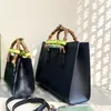 Designer bolsas de ombro de bolsa de bambu de bambu Diana Crossbody Top Top Genuine Leather Bag Sacos de luxo Moda