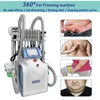 プロフェッショナルポータブル6 in 1 Cryolipolysis Anti Freezing 40K Cavitation RF脂肪凍結システムSlimming Machine Cryo Equipment Crytherapy Devic