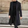 Męskie mieszanki wełny Tilorraine 2022 Europejska i brytyjska długa płaszcz Tweed dwustronny męski kurtka odzieżowa T220810