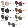 Sonnenbrille Modestil All-Match-Trend personalisierter runder Rahmen Sonnenbrillen Ins Süßigkeiten Farbe große BrillenSessunglasses
