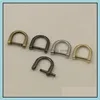 10mm D-Ring Metal O D Halka Tokalar Çanta Çanta Kayışı Kemer Asılı Dikiş El Yapımı Manuel Düğmeler Aksesuarlar Dalgalanma Teslimat 2021 Parça BA