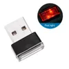 Mini USB LED lumières de voiture intérieur néon atmosphère ambiante lampe lumineuse décorative lumière universelle PC Portable Plug And Play accessoires Automobiles 1 pièce