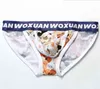 3 PCS Hommes Sous-Vêtements Coton Mémoires Floral Impression Hommes Calzoncillos Sexy Culotte Jockstrap Cueca Masculina Mémoires Slip T220816