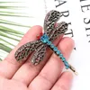 Pendant Necklaces Coraline Dragonfly Hair Clip Hairpin Bobbypin Necklace Filigree Lace Pattern Metal Hairpins For Women Christmas JewelryPen