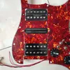 HSH Yükseltme Prewired Pickguard Set Çok Fonksiyonlu Anahtar Siyah Humbucker Alnico Pickups 4 Tek Kesim Anahtarı 20 Ton FD gitar için daha fazla