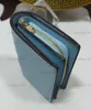 Cowhide Mahina Clea pusta portfel mody Macaron Projektant Torby Krótki portfel Pakiet Check Check Uchwyt M80629 M808177905391