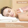 Brosse de bain à poils exfoliants naturels, brosse sèche de Massage corporel en bois pour SPA, ensemble de brosses de bain pour le corps B0529A38