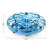 Mini UFO Drone Hélicoptère RC avion Main Détection Infrarouge Électrique Quadcopter Induction Flying Ball pour garçon Enfants Jouets Cadeau 220321