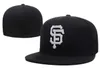 2022 Haubais 12 styles chapeaux Snapback Giants Sf Letter Baseball Caps Man Bone Femmes ChapeU Simple Outdoor Gorras Men ajusté HA8108351