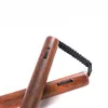 Eco Friendly Hard Natural Wooden Nunchakus With Rope Sturdy Smooth Surface Style Nunchaku For Adults