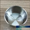 Cooking Utensils Kitchen Tools Kitchen Dining Bar Home Garden 4Pcs Stainless Steel Pot Dip Bowl Small Sauce Cup Seasoning Dish Saucer App