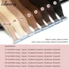 Isheeny Blonde bande de cheveux humains dans les Extensions trame de peau naturelle européenne 12quot24quot noir brun 100 réel W2204018262977