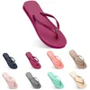 Frauen Hausschuhe Mode Flip Flops Strand Hotel Indoor Slipper Triple Schwarz Rosa Weiß Zitrone Grün Grau Blau Damen Schuhe Fifty Five