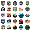 50Pcs The national park sticker natural landscape Graffiti Kids Toy Skateboard car Motorcycle Bicycle Sticker Decals Wholesale