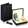 Real Fingerprint Lighter Luxury Big Arc Plasma USB 4 in 1 Smart Display Charge Flame Lighter Friends Gifts Torch