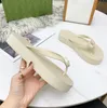 Women Summer Slippers sandals bench shoes lady Stylish casual flat flip flops thick bottom Versatile female soft sole leisure comfortable non slip sandals G80716