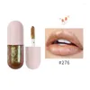 Lip Gloss Mini Glitter Shine Smoothe Texture Waterproof Plumper Lightweight For Women Glaze Makeup Kits GiftLipLip