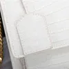 5A Designer-Umhängetasche Hochwertige Luxus-Geldbörsen im Kroko-Stil mit Klappentasche SUNSET mittelgroße Damenkette aus Leder