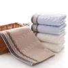 Asciugamano morbido 100% asciugamani per il viso in cotone 3 pezzi / lotto Salone per mani ad asciugatura rapida di alta qualità per adulti Tessuto per la casa altoAsciugamanoAsciugamanoAsciugamano