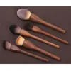 Makeup Brushes Powder Brush Synthetic Contour Blusher Foundation Highlight Professional Blending Buffer