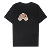 Mens T shirts Top designer Tee Cotton Round Collar Short Sleeve T-Shirt Fashion Men Casual bear print Hip Hop T-Shirts