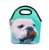 Sublimation Blank Lunch Bags Thermal Transfer Bento Bag With Zipper Thermal Insulation Backpack DIY Gift for Lover B6