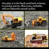 Coolplay Mini Alloy Diecast Car Model Model Engineering Toy Toy Cump Truck Forklift Defecavator Gift for Kids Boys
