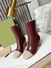 Ber￶mda h￶st- och vinterkvinnor ankelst￶vlar 6 cm och 1,5 cm stickade stretcht￶vlar kvinnors l￥sande Martin Bootis casual skor flicka